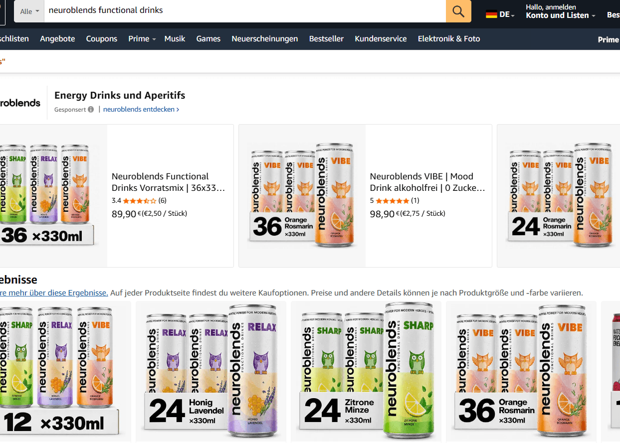 Neuroblends Functional Drinks